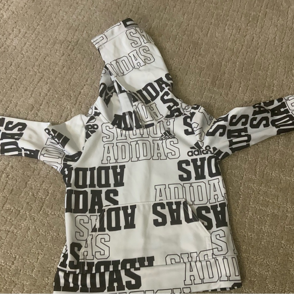 Adidas Monochrome Graphic Hoodie